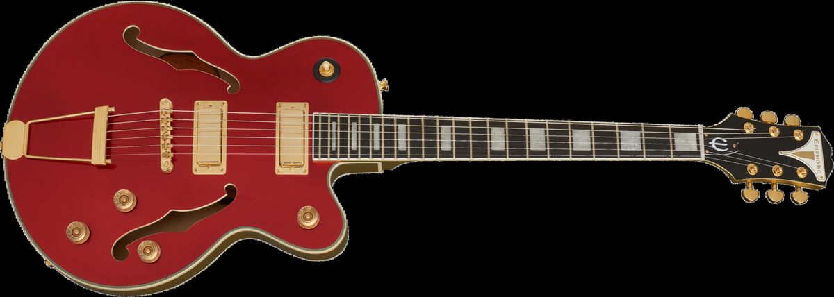 Epiphone Uptown Kat ES El-guitar (Ruby Red Metallic)