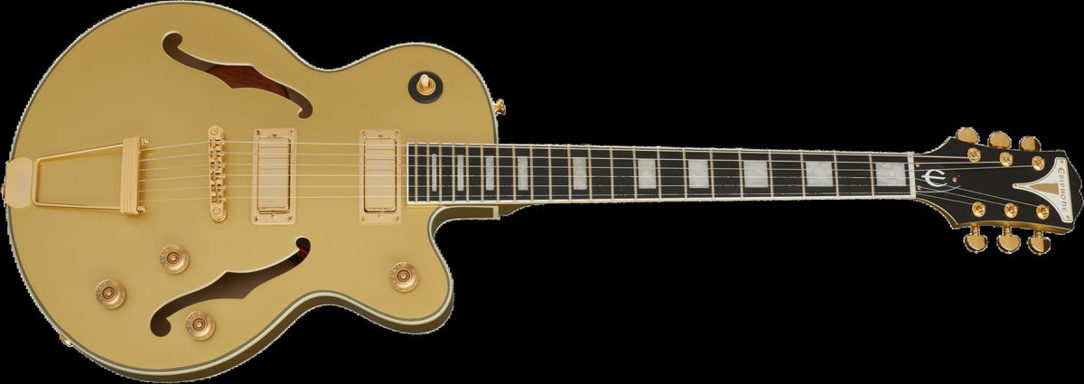 Epiphone Uptown Kat ES El-guitar (Topaz Gold Metallic)