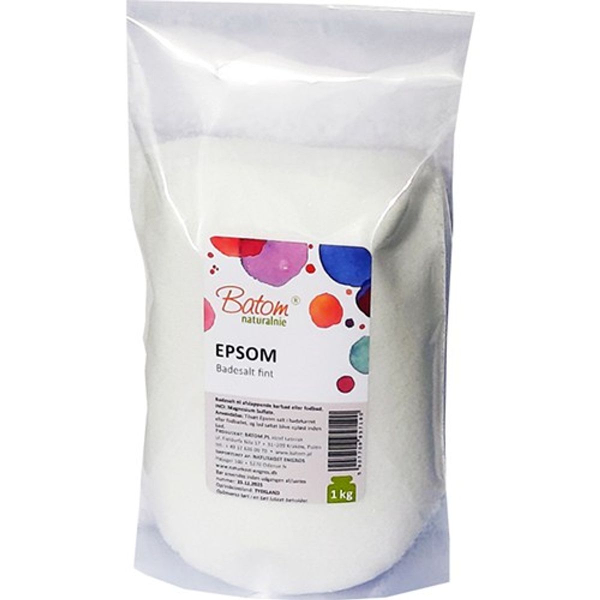 Epsom badesalt - 1 kg