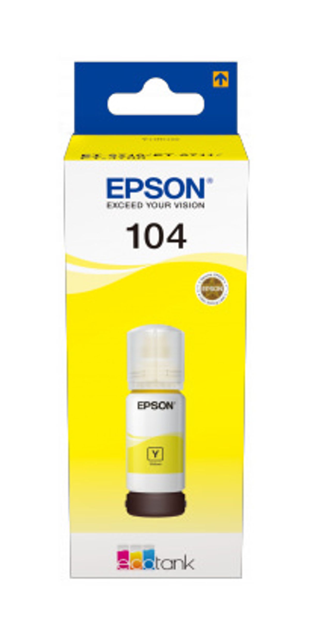 Epson 104 Yellow Blæk C13T00P440 Original