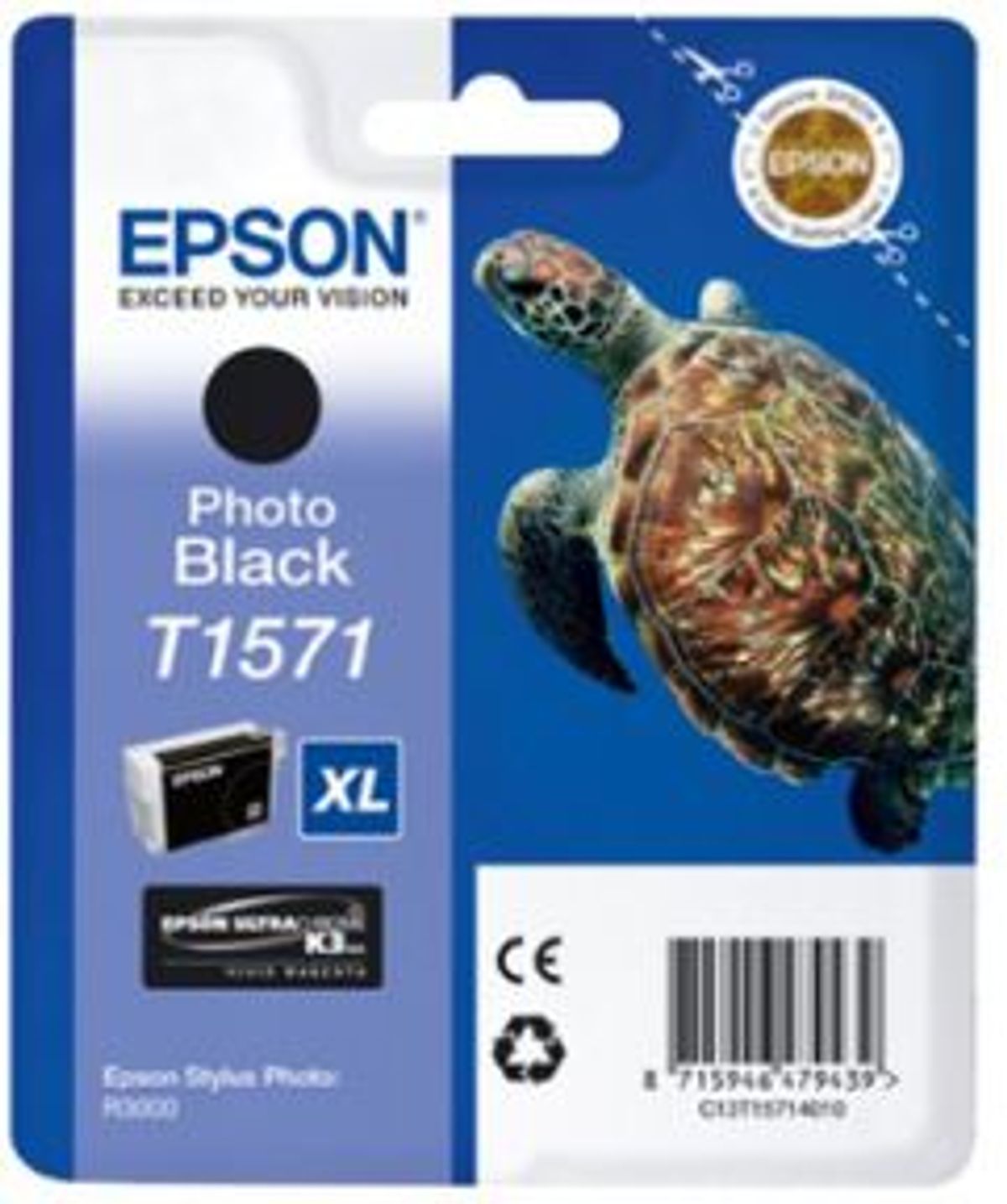 Epson 1571 PBK - C13T15714010 Original - Foto Sort 25,95 ml