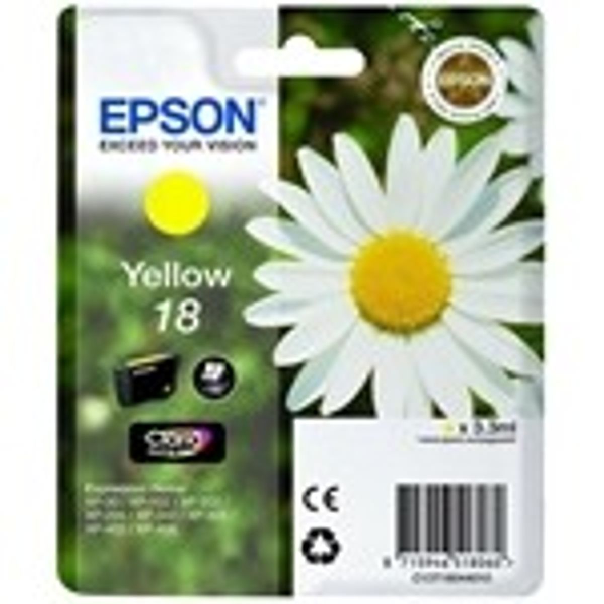 Epson 18 Yellow Printerpatron No.18 Original