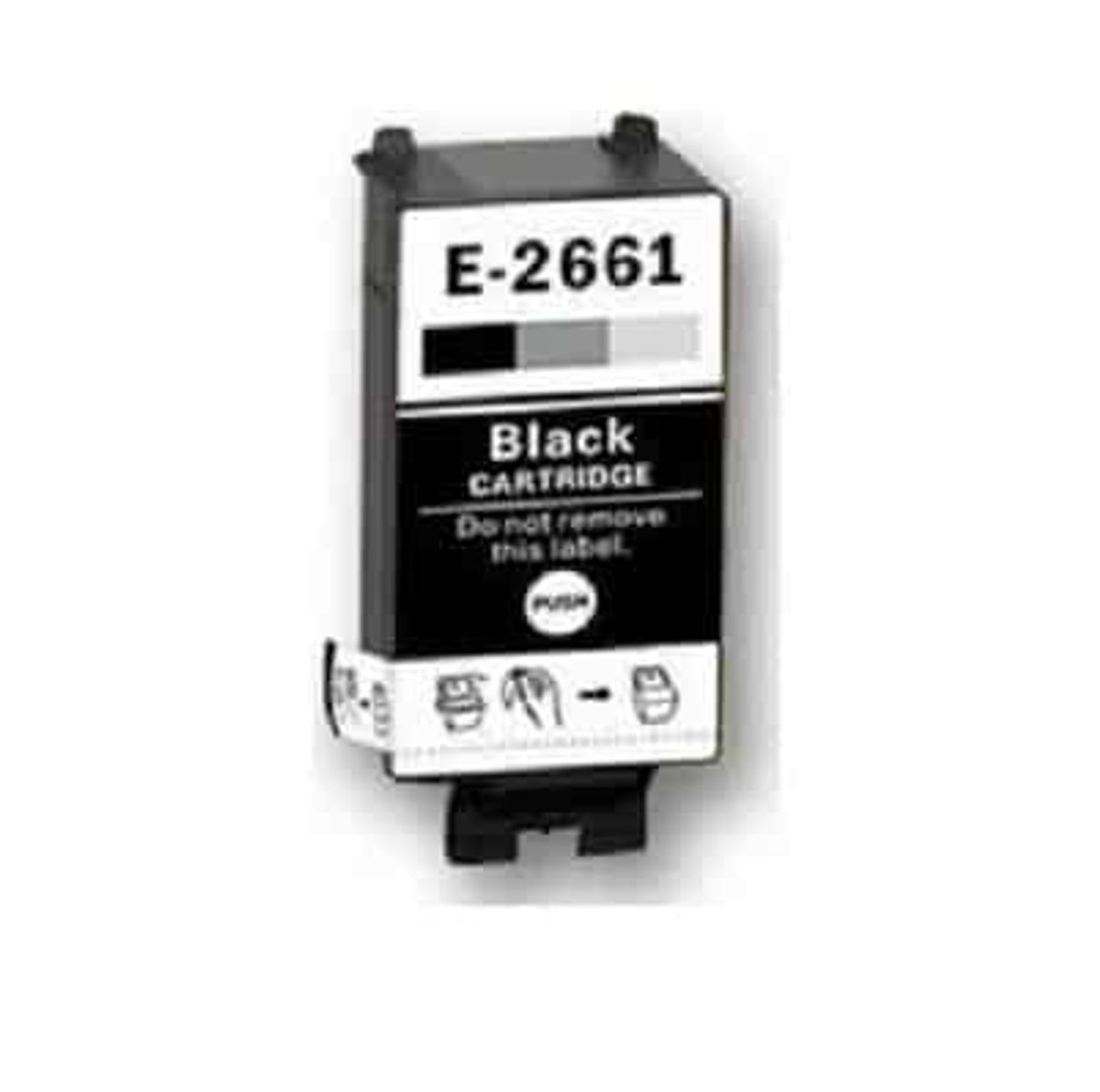 Epson 266 sort blækpatron 11,5ml Uoriginal - C13T26614010