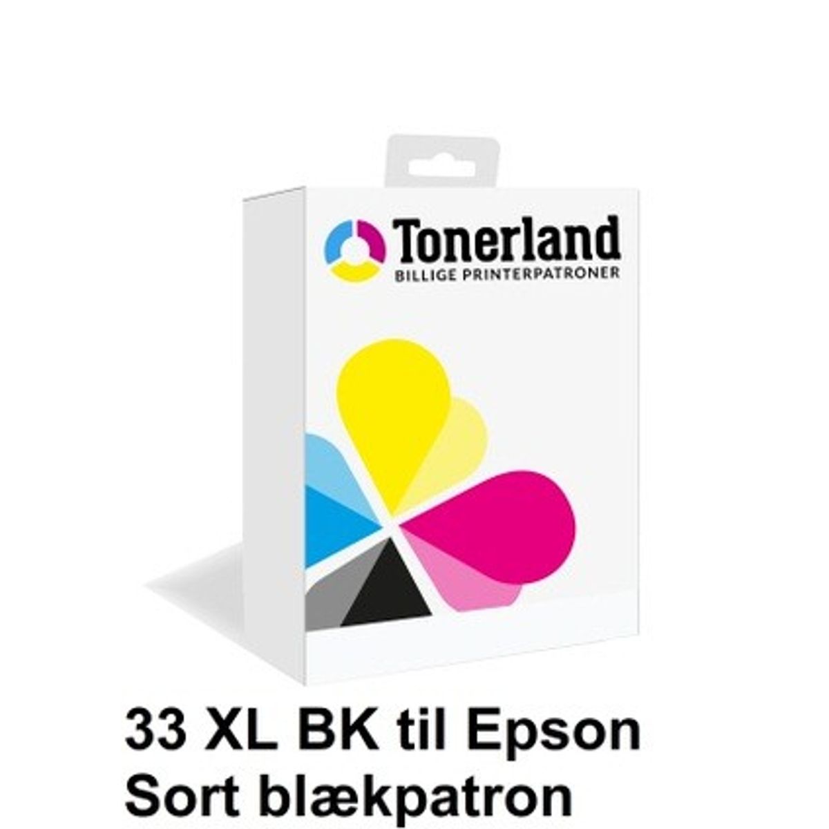 Epson 33XL Sort blæk kompatibel