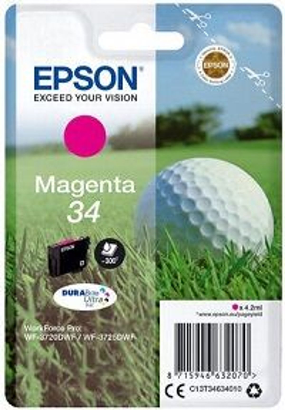 Epson 34 Magenta Printerpatron No.34 Original