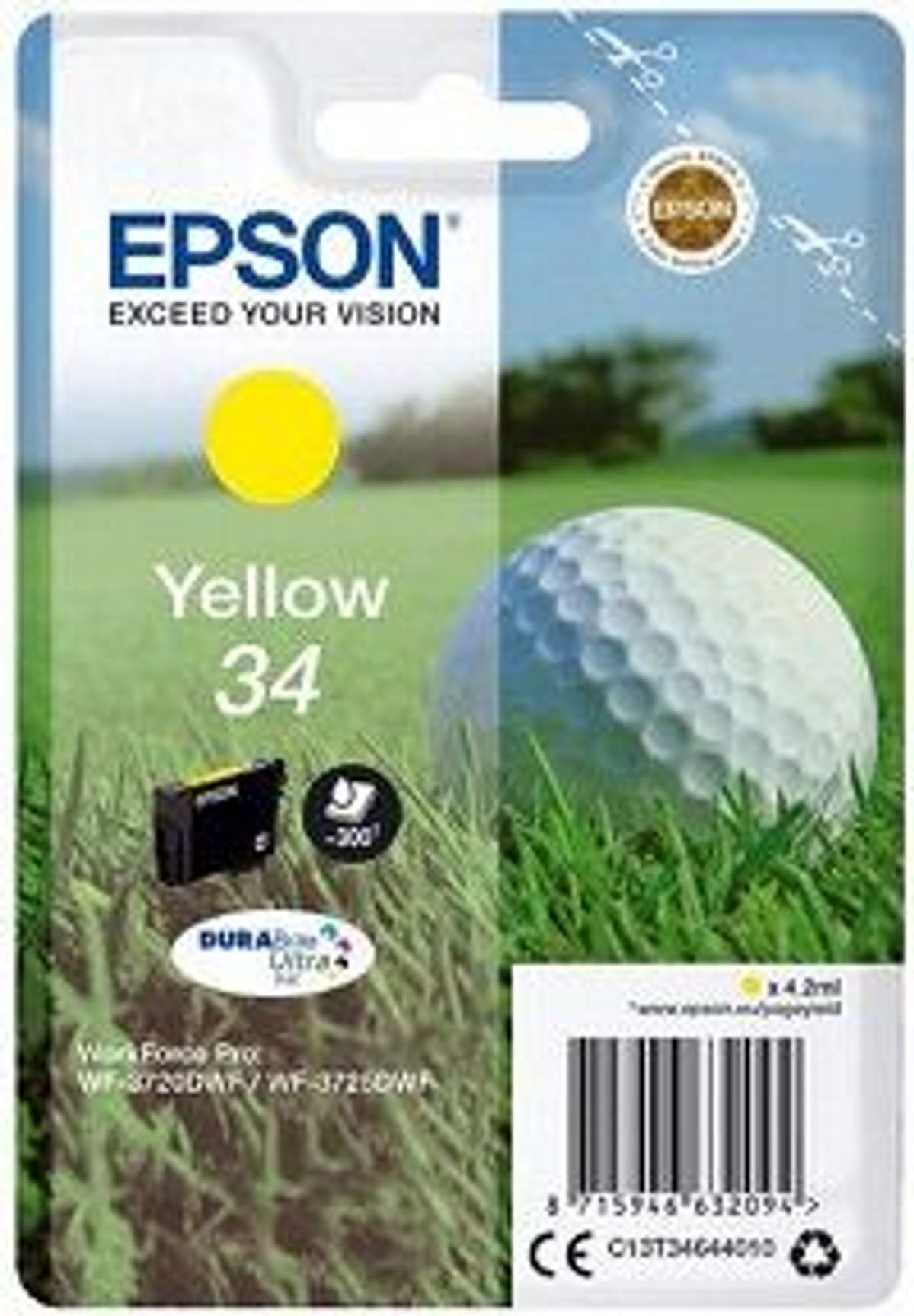 Epson 34 Yellow Printerpatron No.34 Original