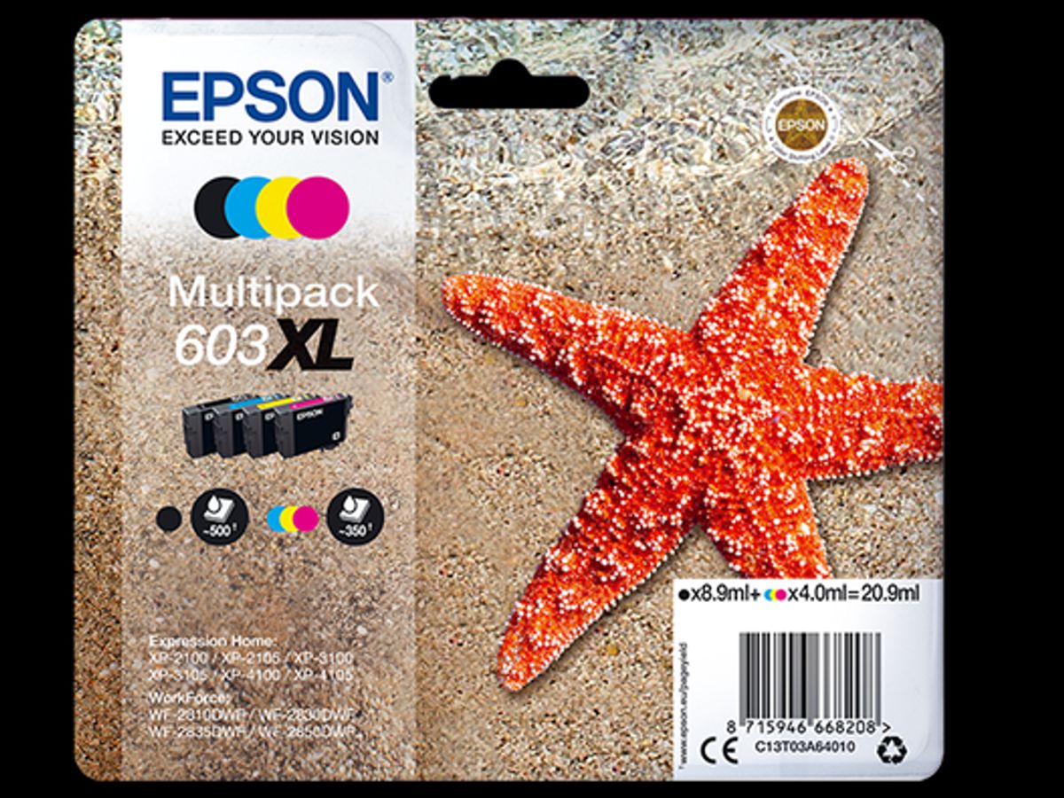 Epson 603xl Blæk Cmyk