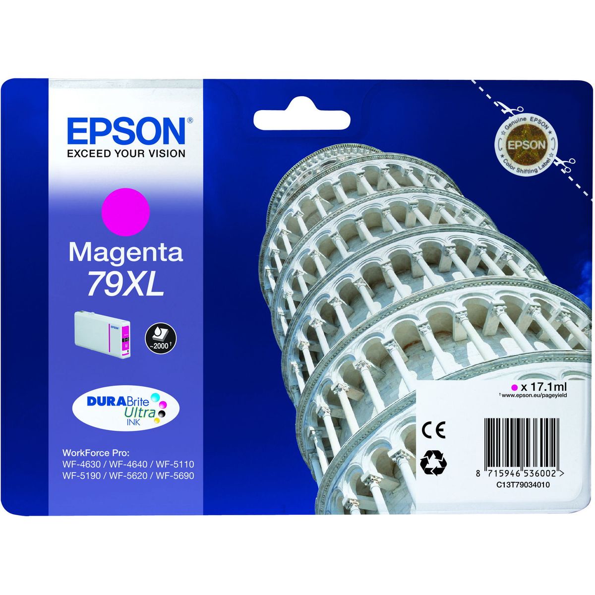 Epson 79XL blækpatron magenta