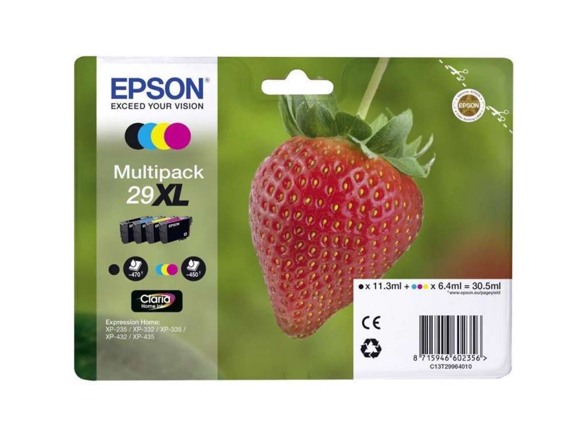 Epson Blæk 29xl Cmyk