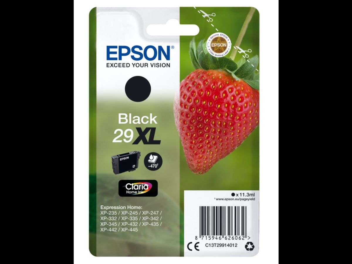 Epson Blæk 29xl Sort