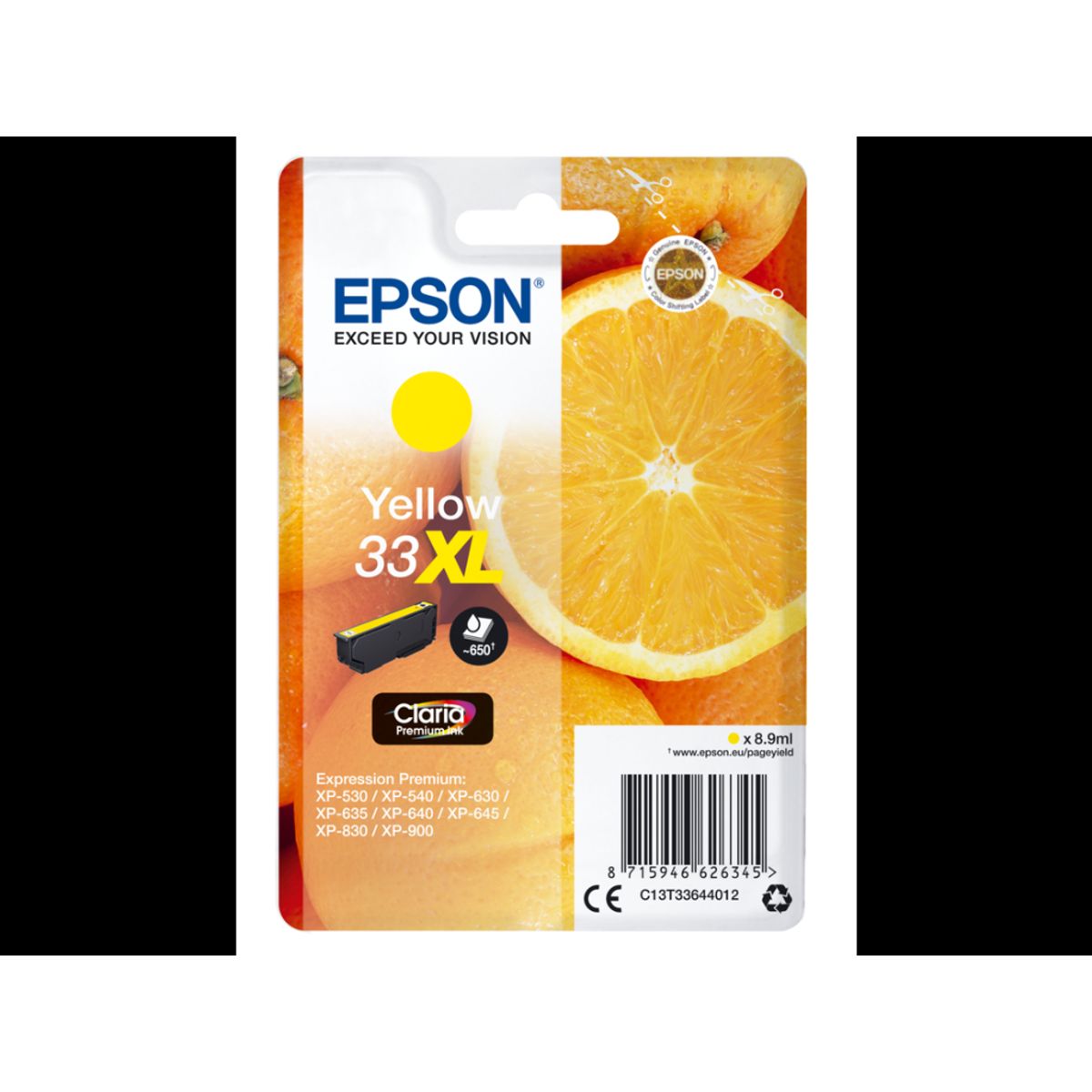 Epson Blæk 33xl gul