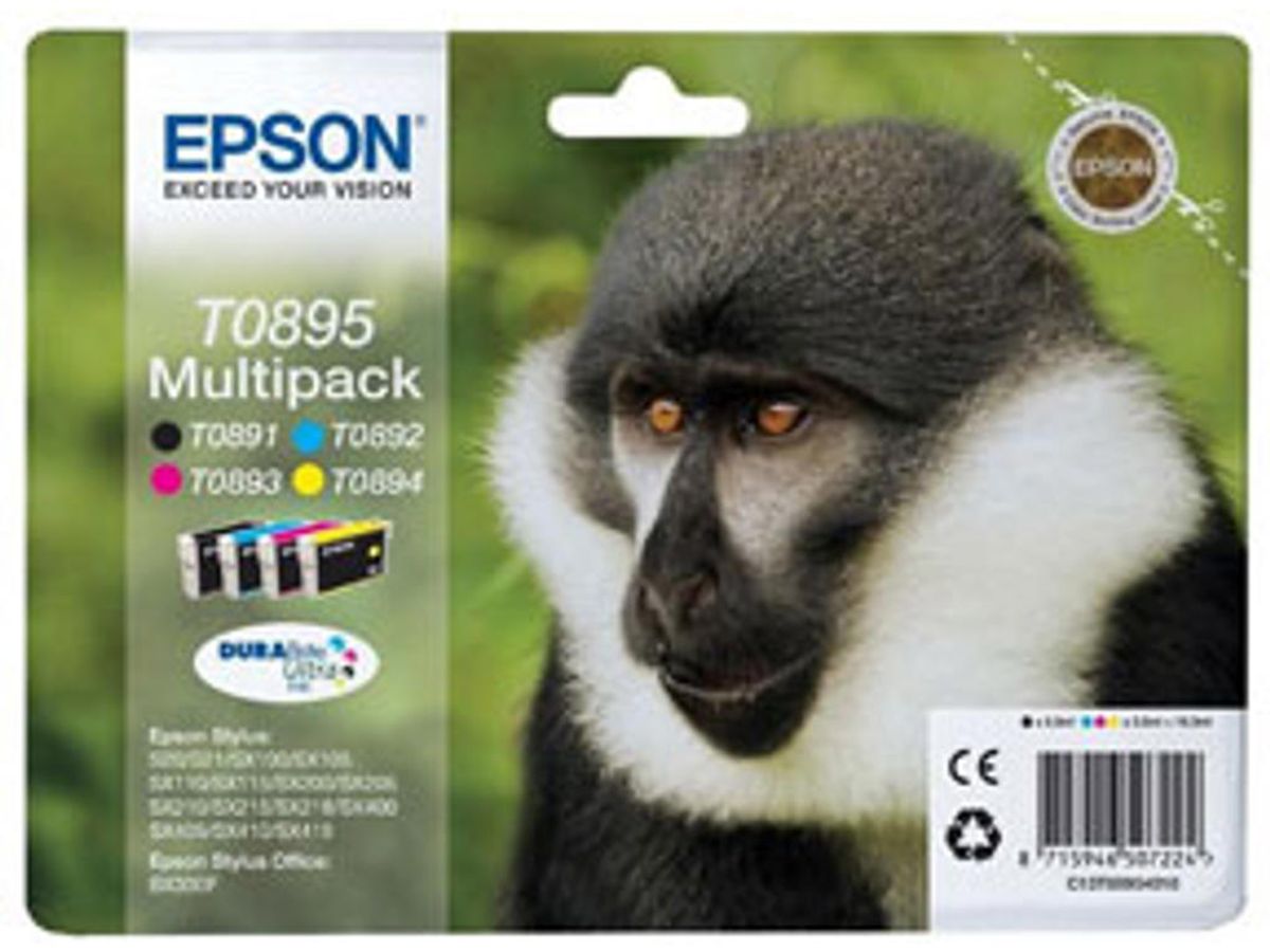 Epson Blæk T0895 Multipack