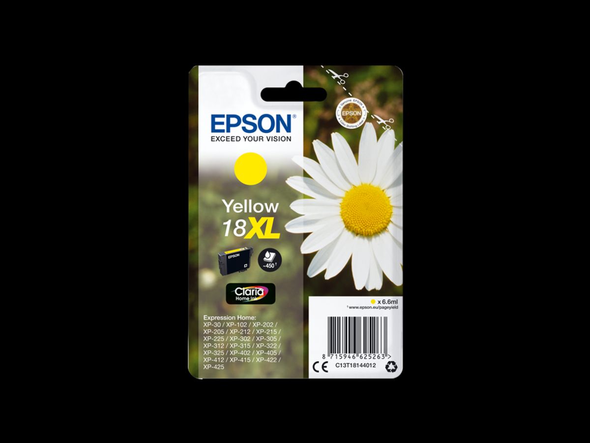 Epson Blækpatron 18xl gul