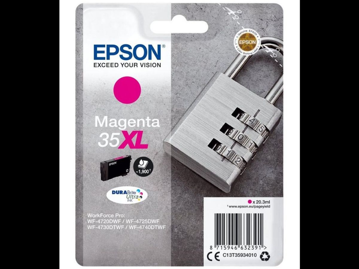 Epson Blækpatron T35xl Magenta