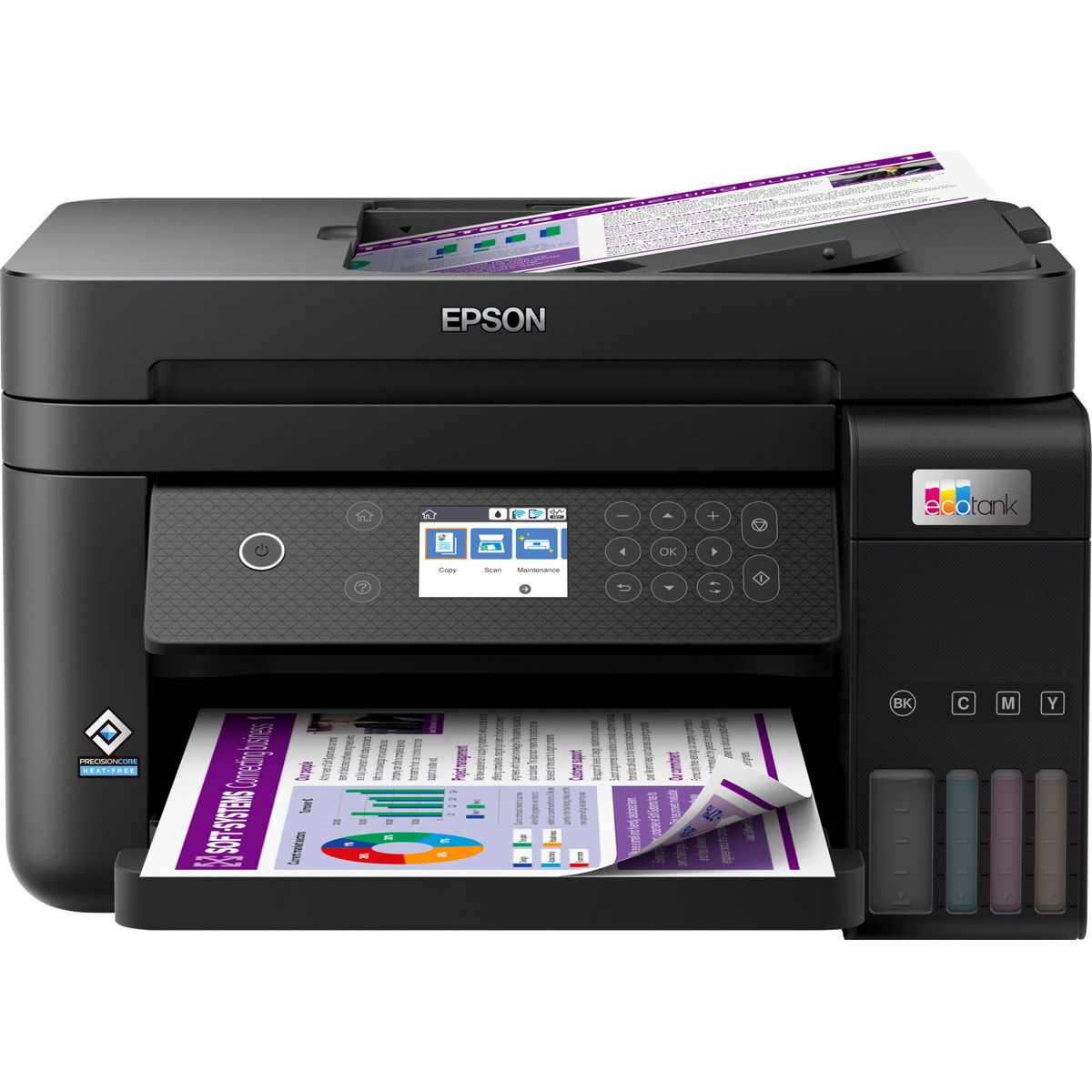 Epson Ecotank Et-3850 - Aio Printer Med Wifi