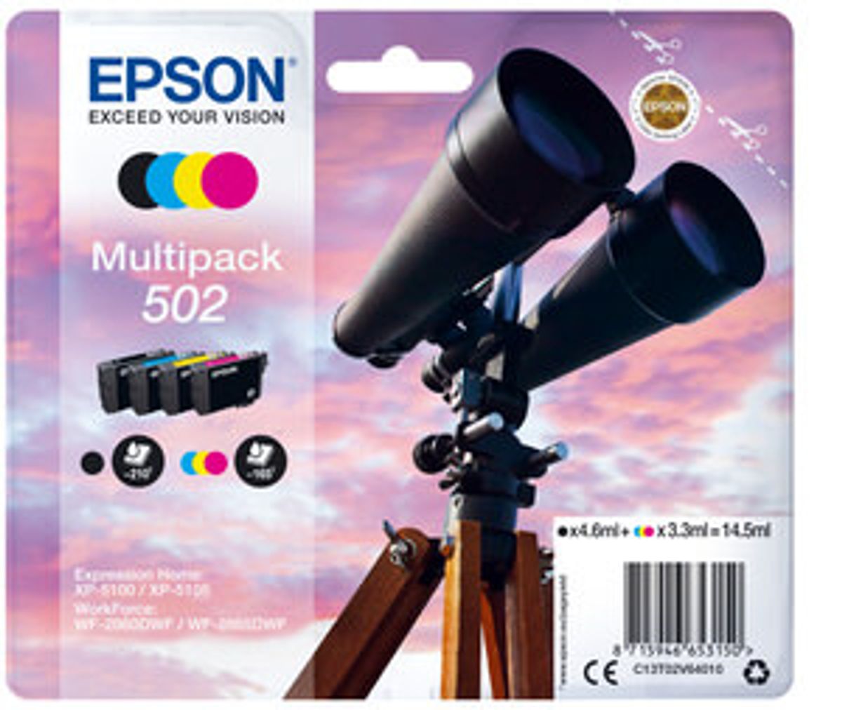 Epson No.502 Value Pack Original