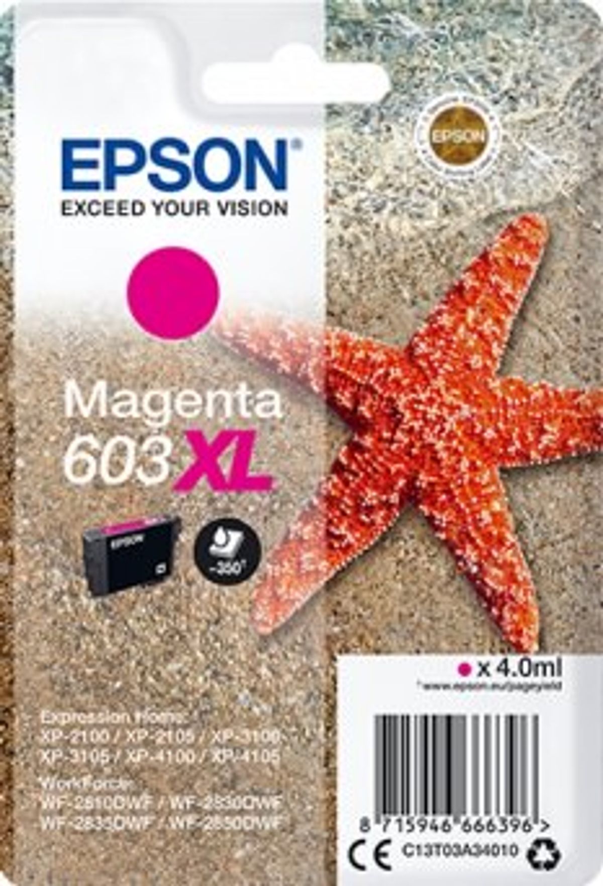 Epson No.603XL Magenta Printerpatron Original