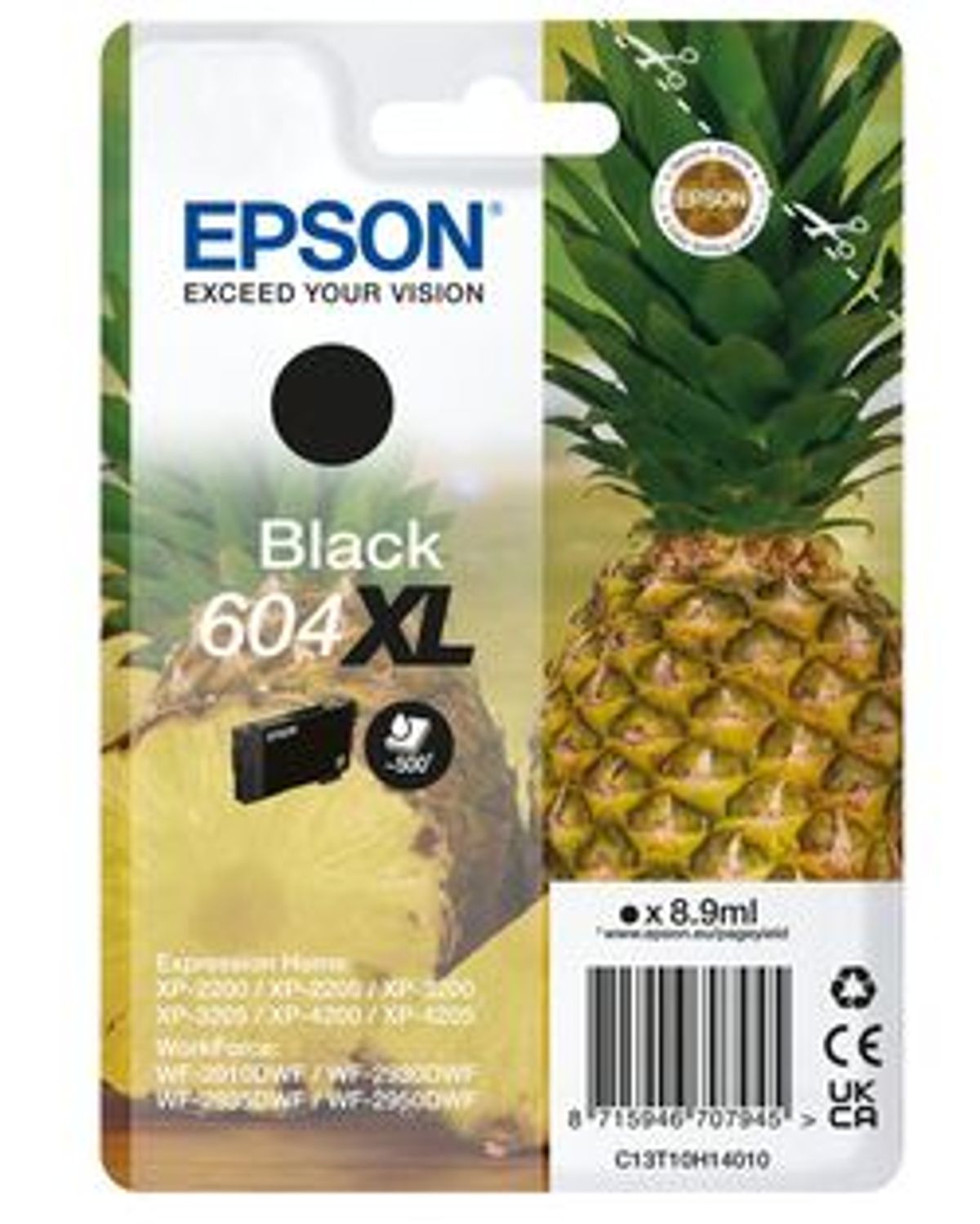 Epson No.604XL Sort Printerpatron Original