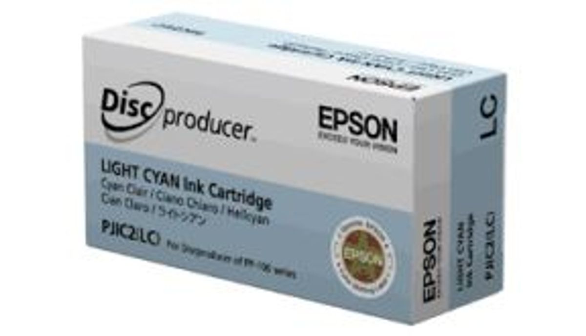 Epson S020448 - C13S020448 blækpatron Original Lys Cyan 26 ml