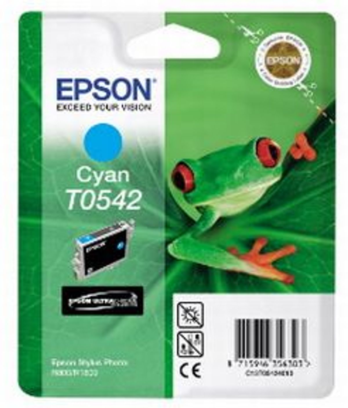 Epson T0542 C - C13T05424010 Original - Cyan 400 sider