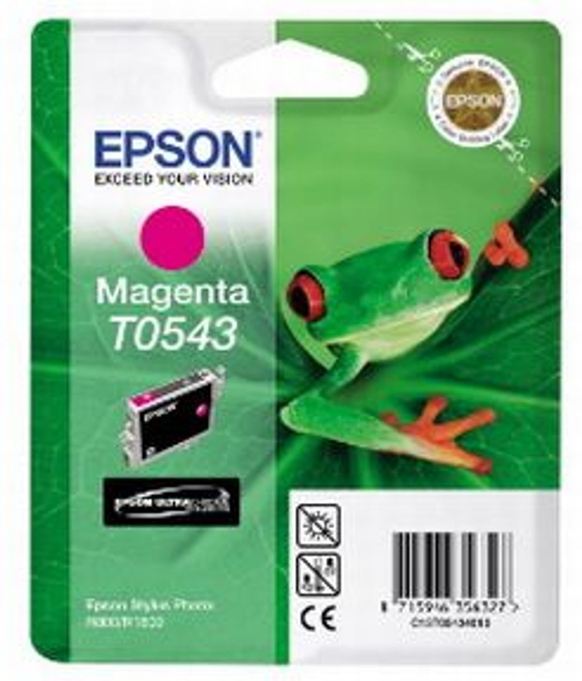 Epson T0543 M - C13T05434010 Original - Magenta 400 sider