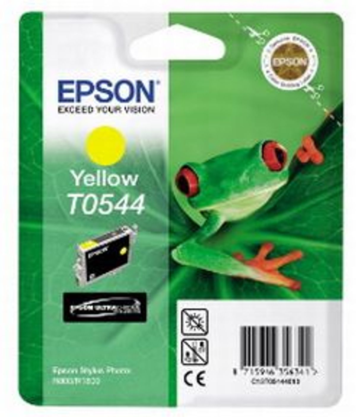 Epson T0544 Y - C13T05444010 Original - Gul 400 sider