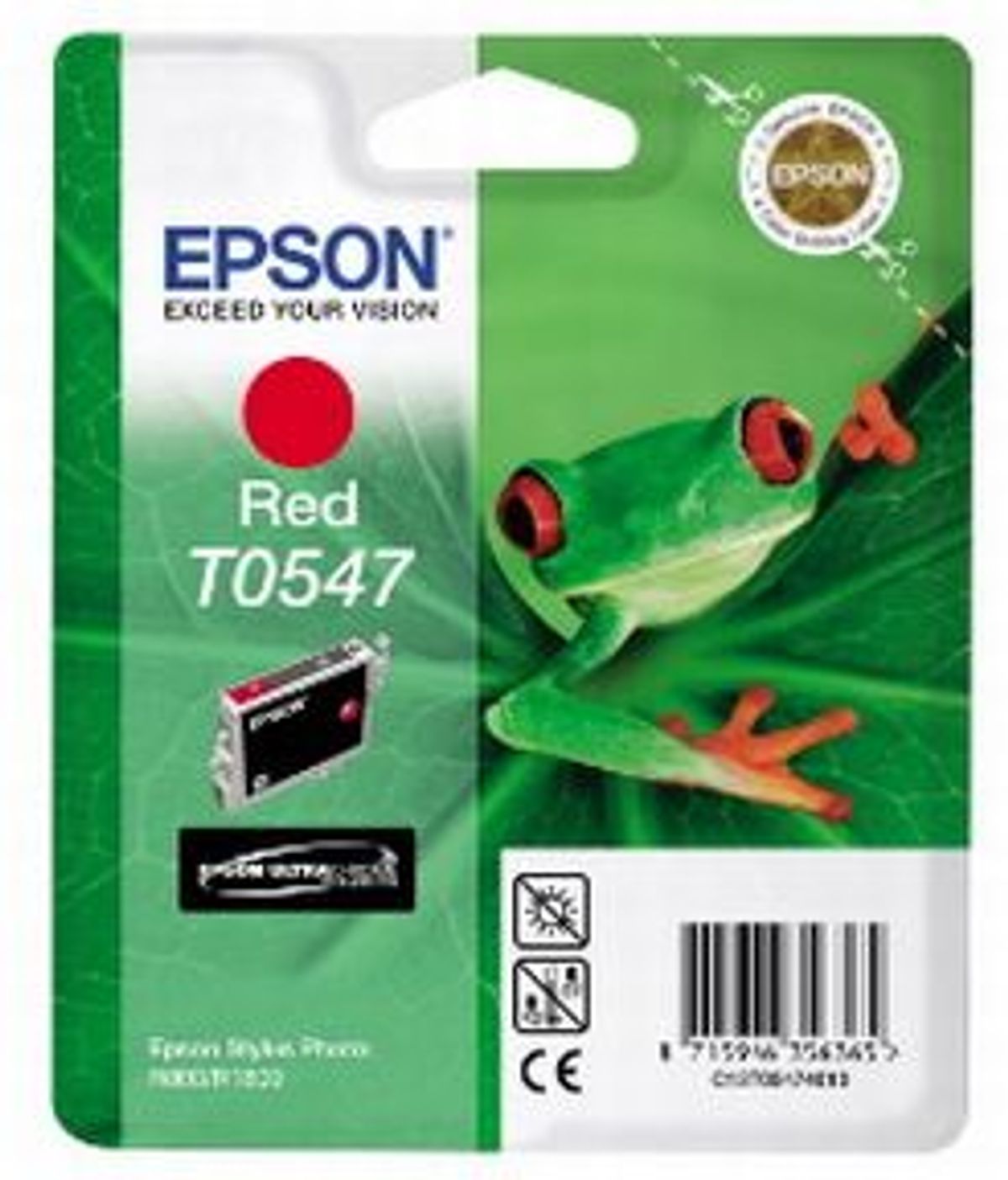 Epson T0547 R - C13T05474010 Original - Rød 400 sider