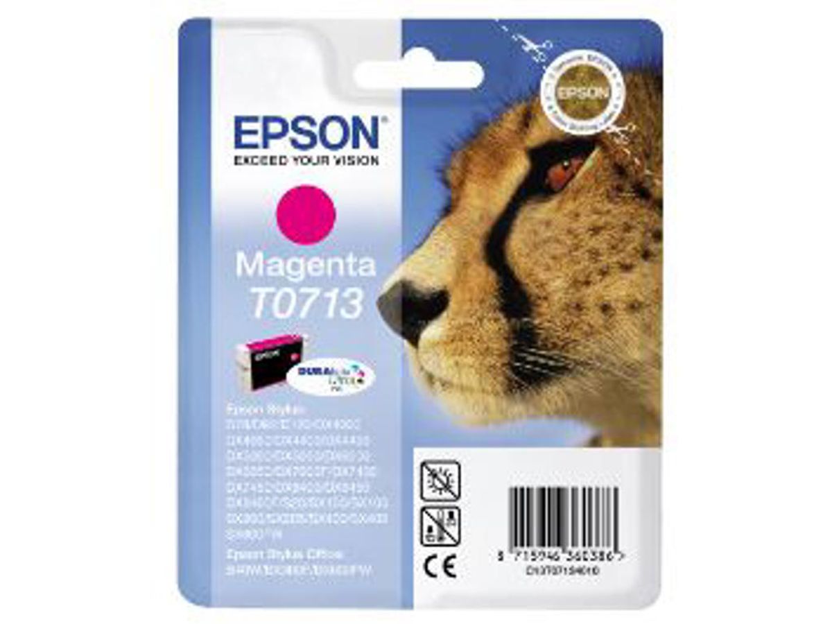 Epson T0713 Blæk Magenta