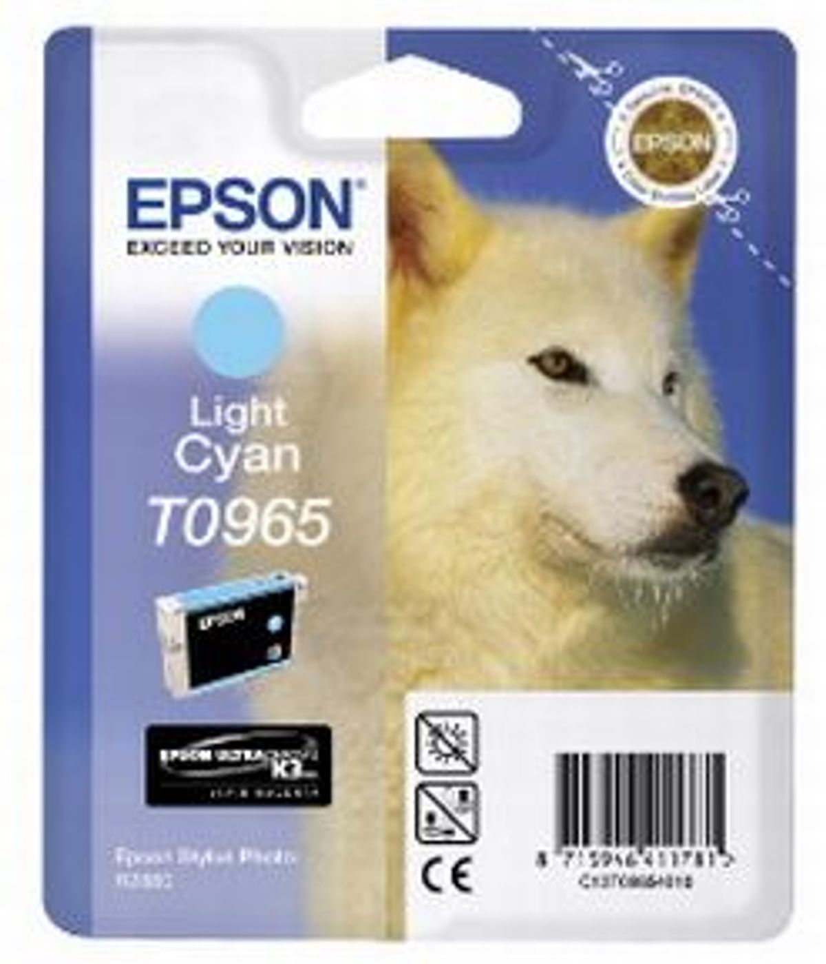 Epson T0965 LC - C13T09654010 Original - Lys Cyan 11,4 ml