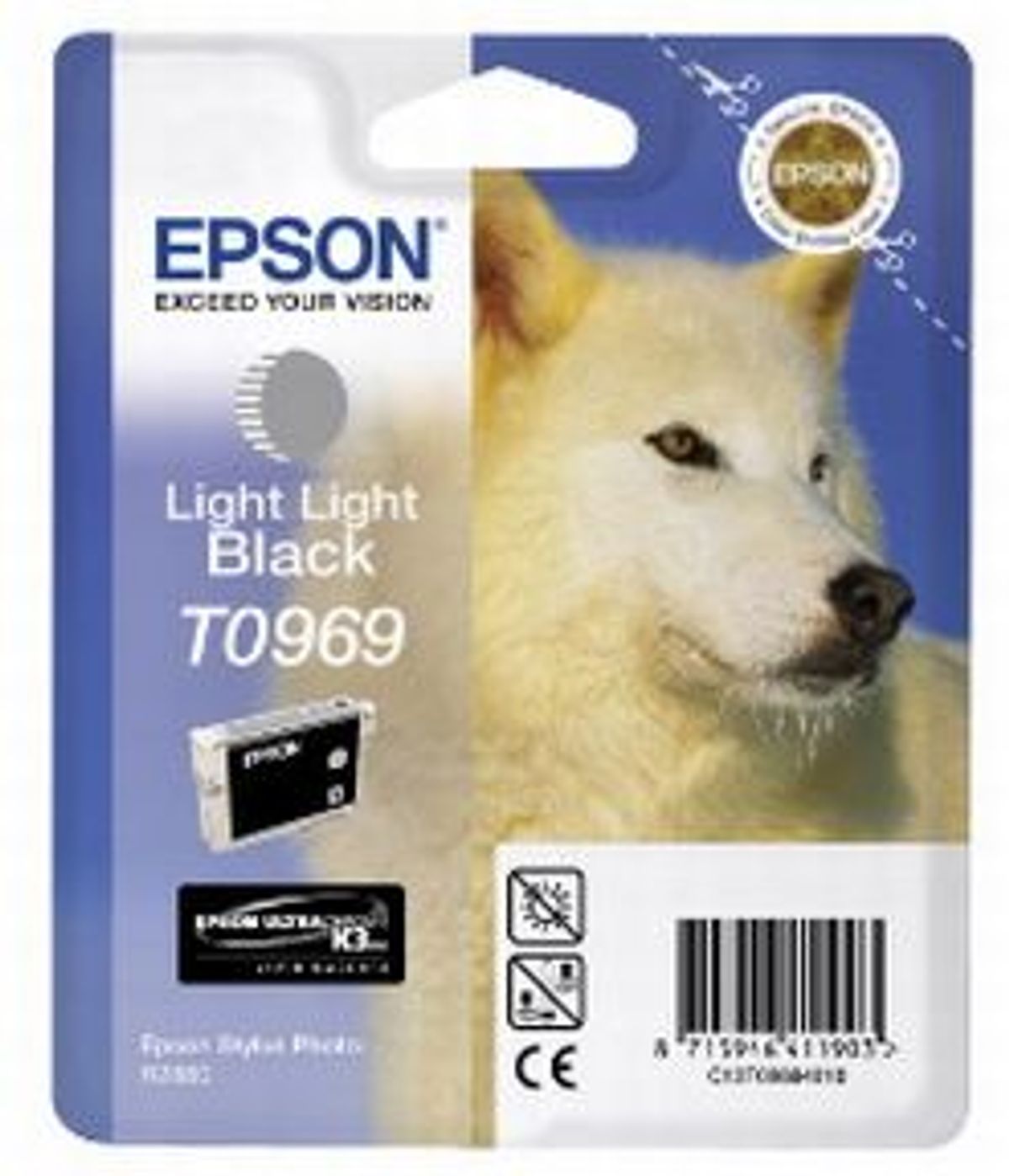 Epson T0969 LLBK - C13T09694010 Original - Lys Lys Sort 11,4 ml