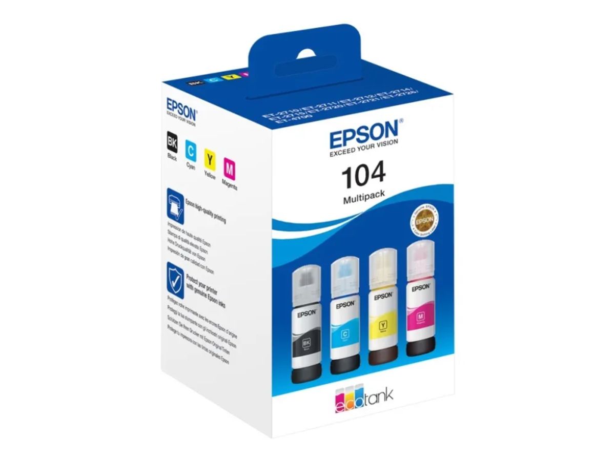 Epson T104 Blæk Cmyk