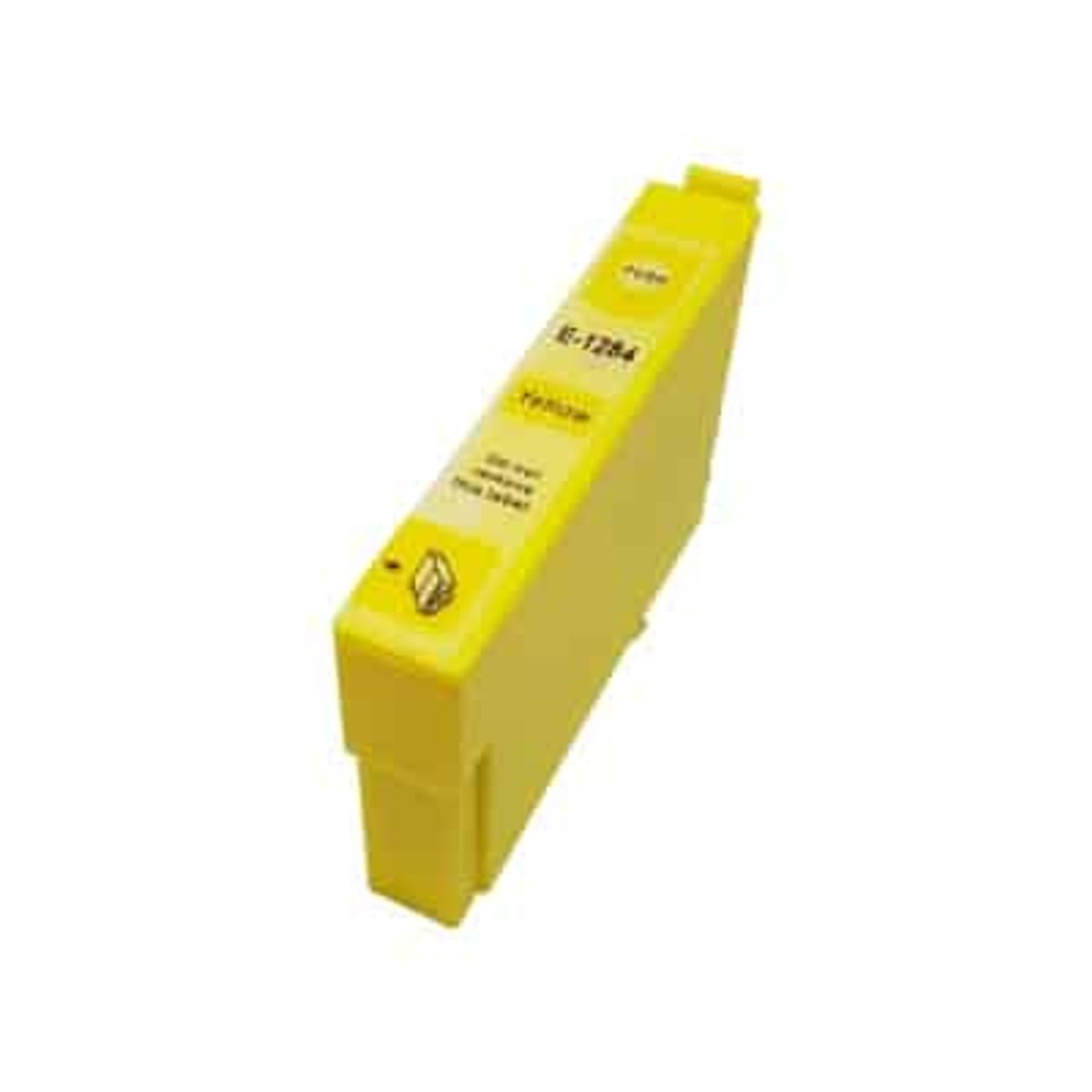 Epson T1284 gul blækpatron 9ml Uoriginal - C13T12844011