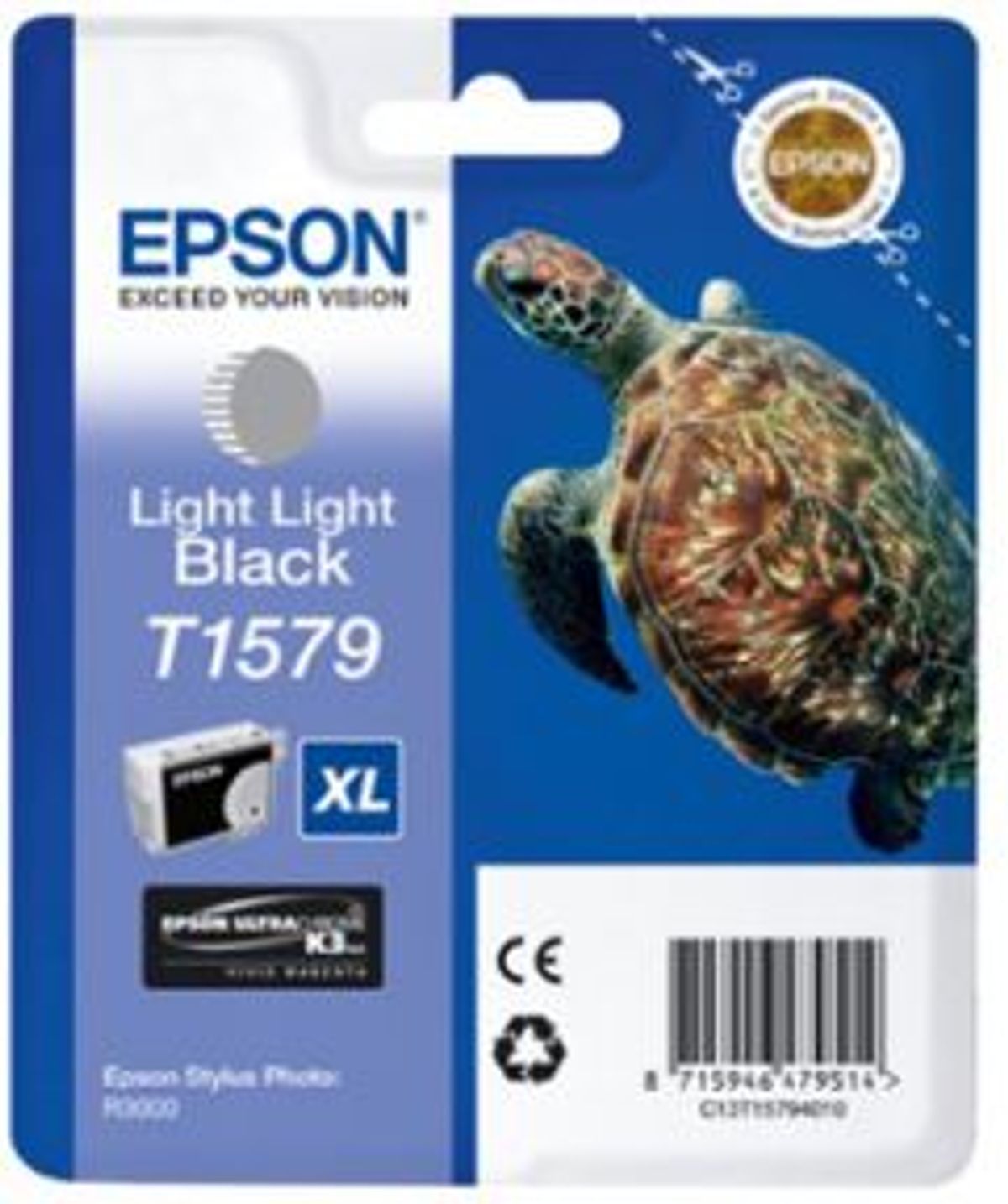 Epson T1579 LLBK - C13T15794010 Original - Lys Lys Sort 25,95 ml