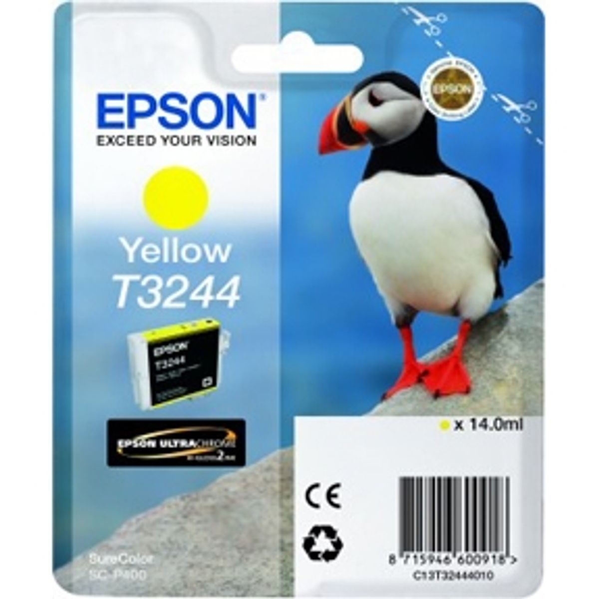 Epson T3244 Y - C13T32444010 Original - Gul 14 ml