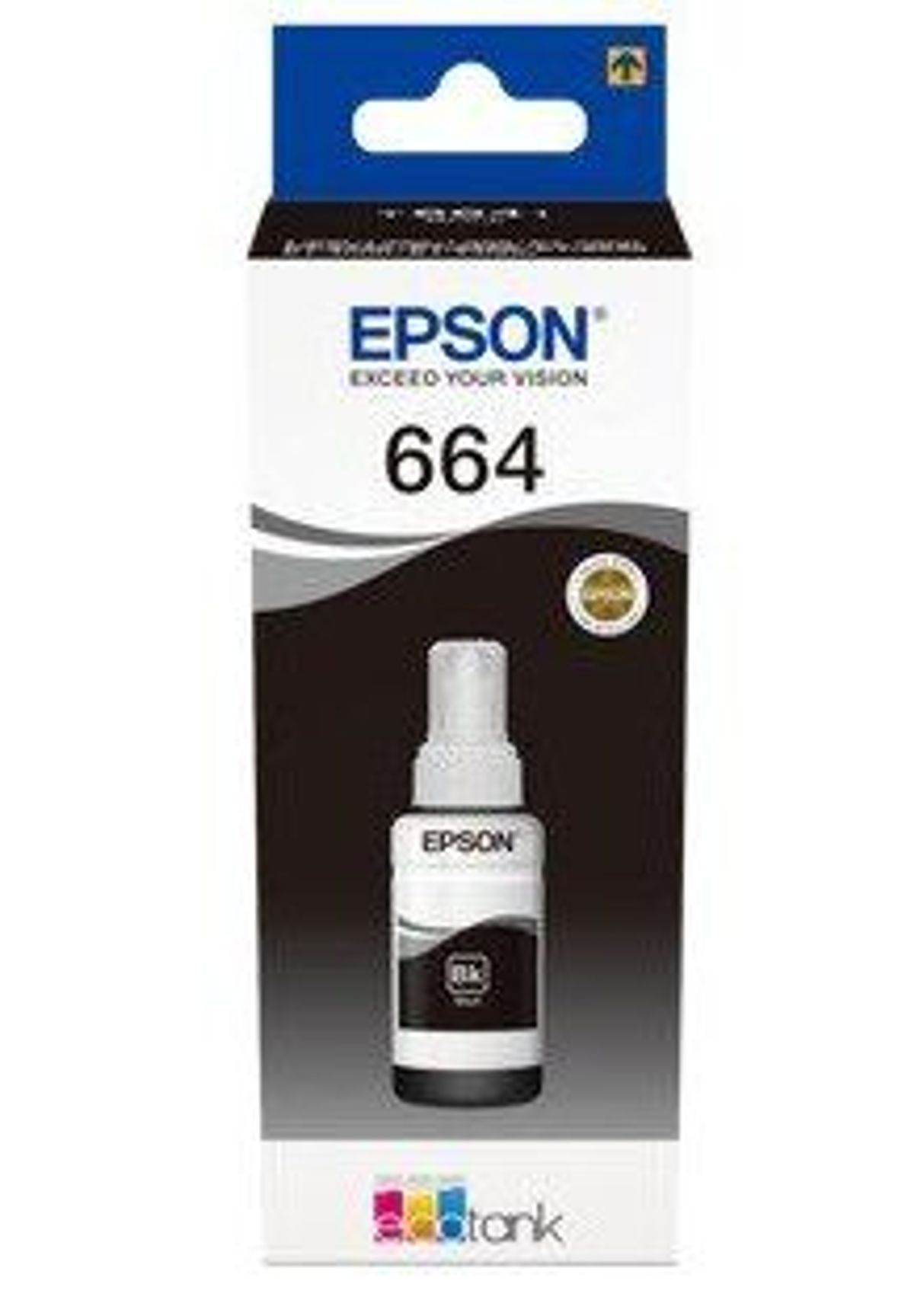 Epson T6641 Sort blæk Ecotank Original