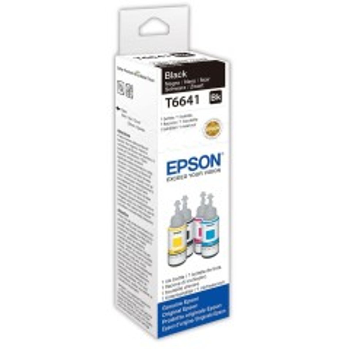 Epson T6641 Sort Blækrefill C13T664140