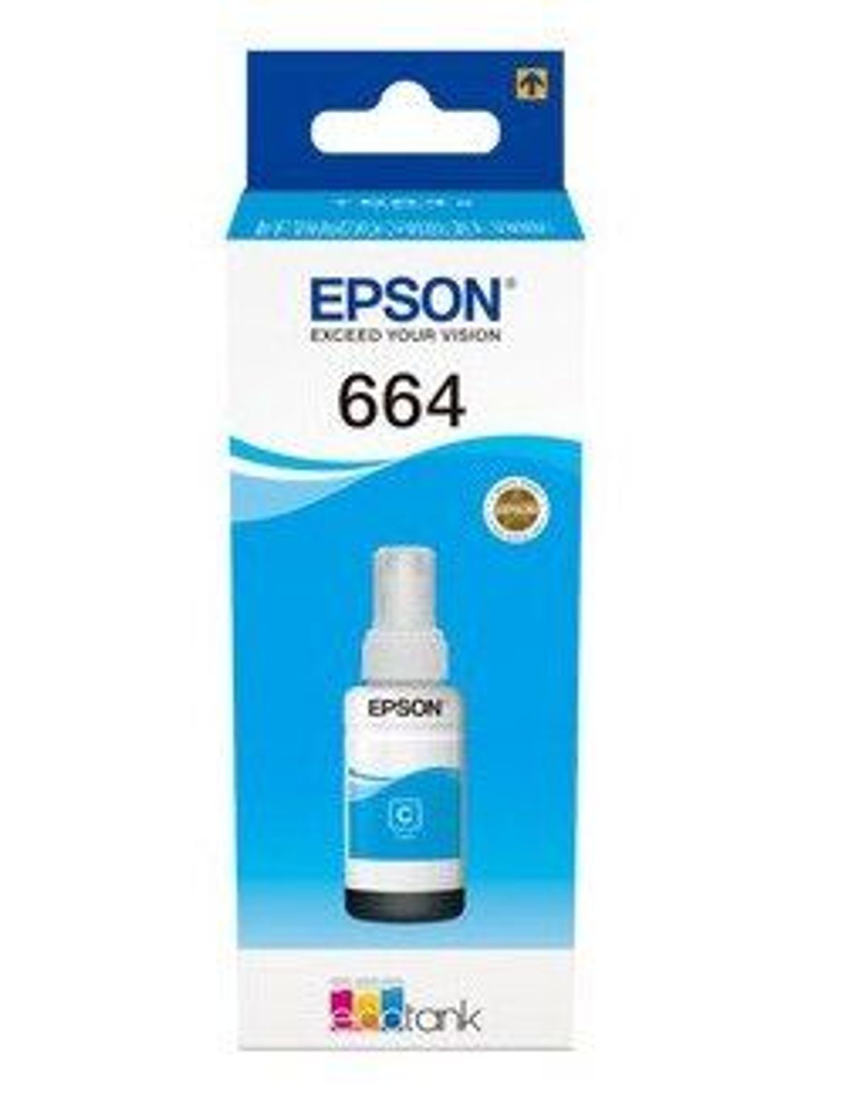 Epson T6642 Cyan blæk Ecotank Original