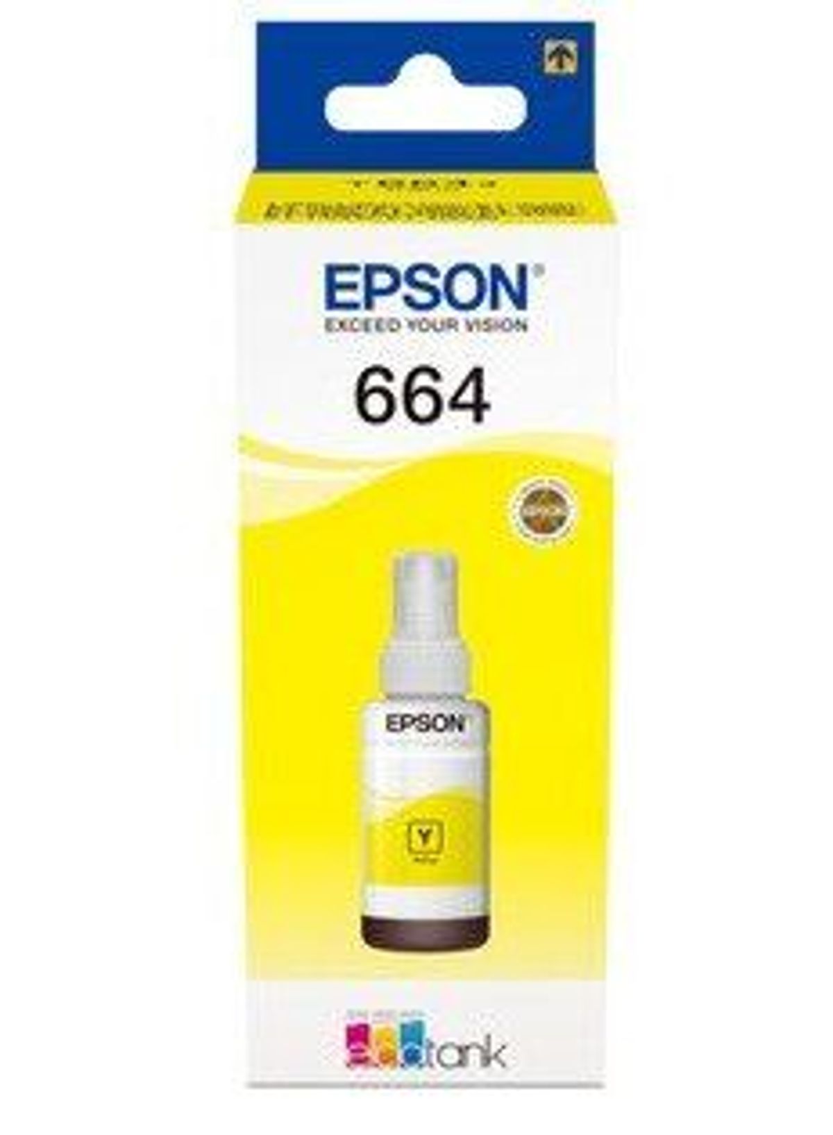 Epson T6644 Yellow blæk Ecotank Original