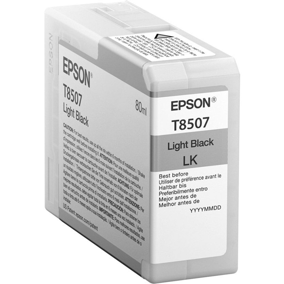 Epson T8507 blækpatron lightblack