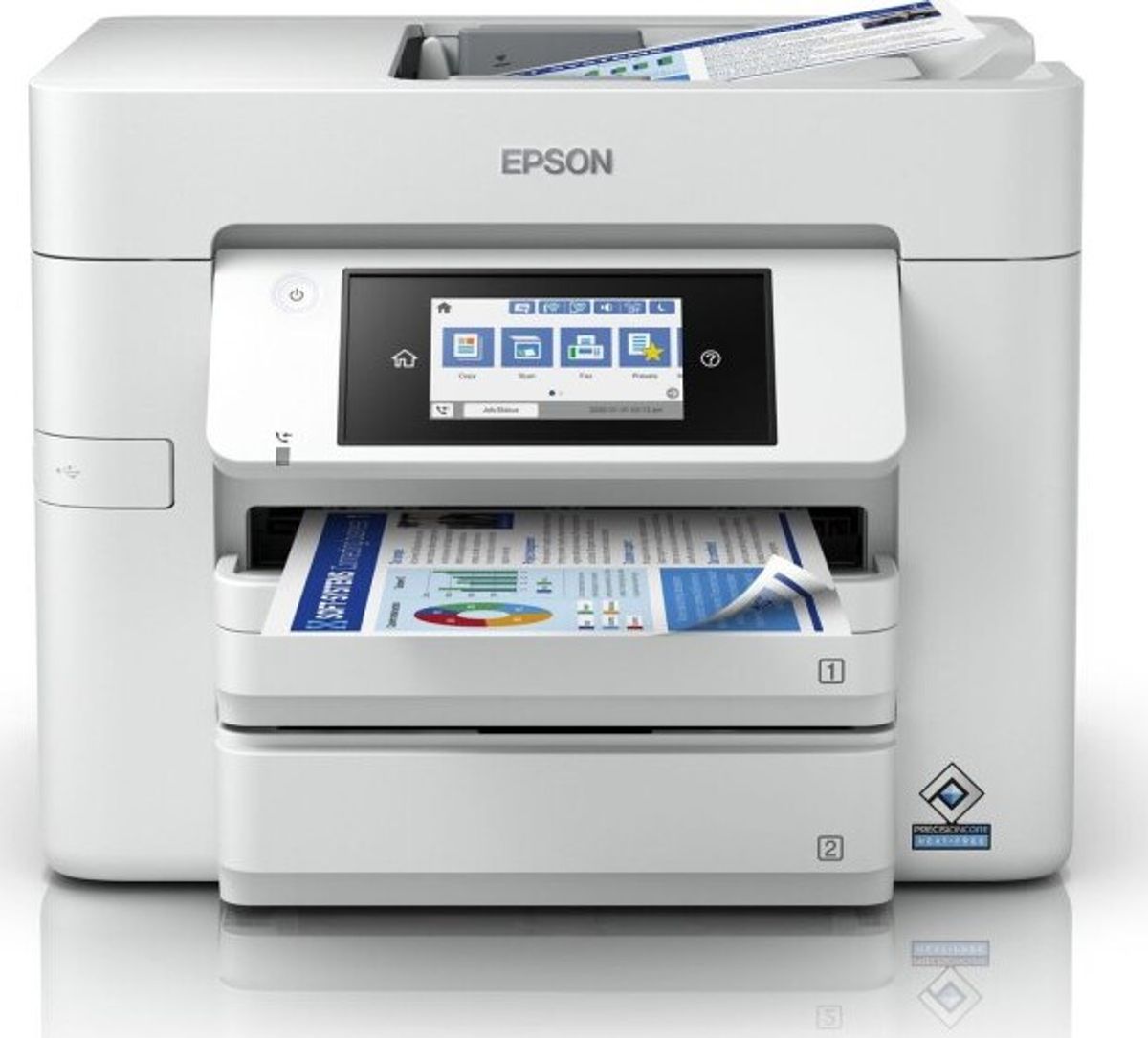 Epson Workforce Pro Wf-c4810dtwf - Aio Printer Med Wifi - 25 Spm