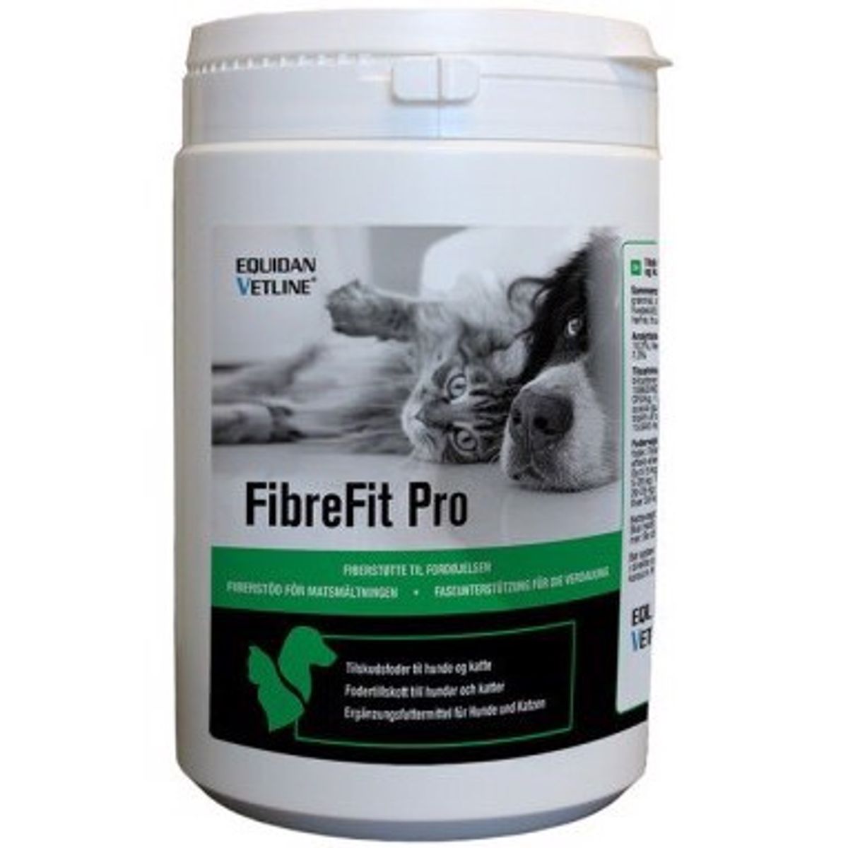 Equidan FibreFit Pro til bakterieflora i tarmen, 500g