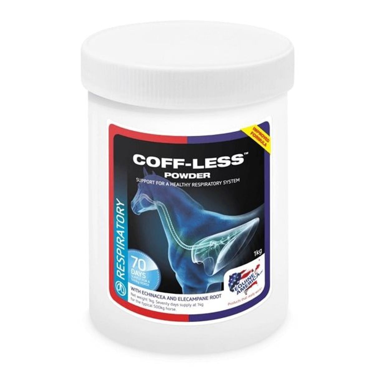 Equine America Coff-Less Powder - 1 KG