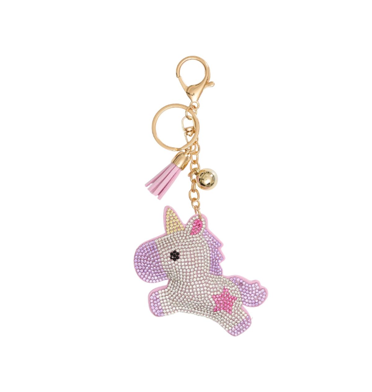 Equipage Unicorn Nøglering, Purple