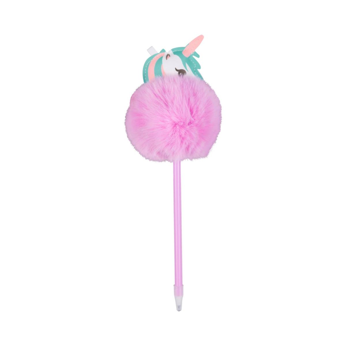 Equipage Unicorn Pom Pom Pen, Lilla