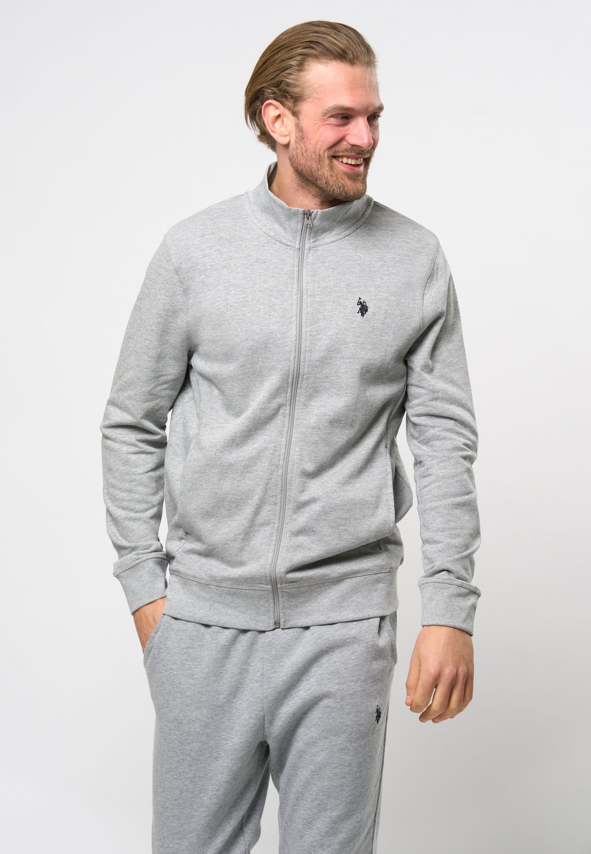 Eran Sweatshirt Full-Zip - U.S. Polo Assn - Herre - M