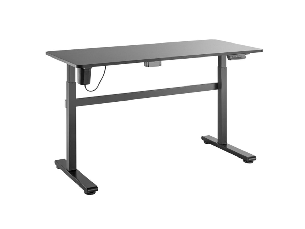 Ergo Office Electric Desk, Height Adjustable, Gray, Max Height 118Cm 50 Kg - With A Tabletop For Sitting Work, Er-434