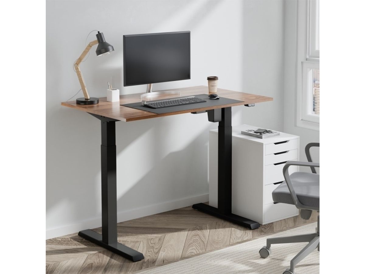 Ergo Office Er-403B Sit-Stand Desk Table Frame Electric Height Adjustable Desk Office Table Without Table Top Black