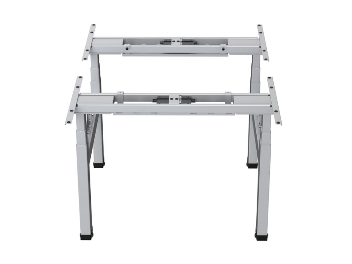 Ergo Office Er-404G Electric Double Height Adjustable Standing/Sitting Desk Frame Without Desk Tops Gray