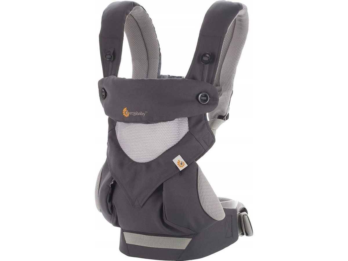 Ergobaby Ergobaby Neiokl 360 Cool Air, Carbon Pilkas, Bc360pblkgry