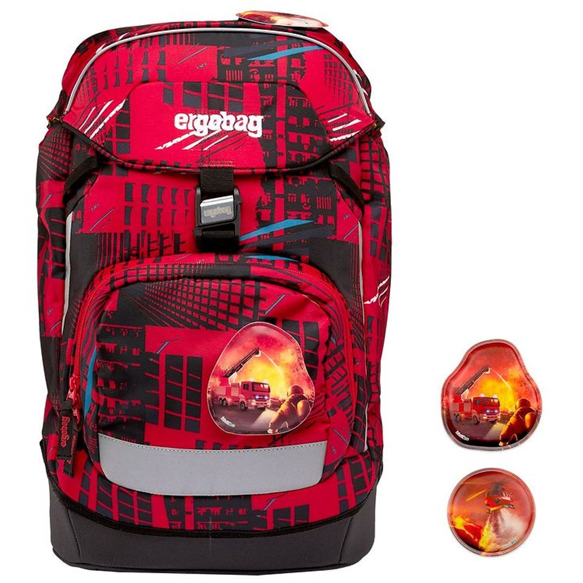 Ergobag Skoletaske - Prime - FireBear